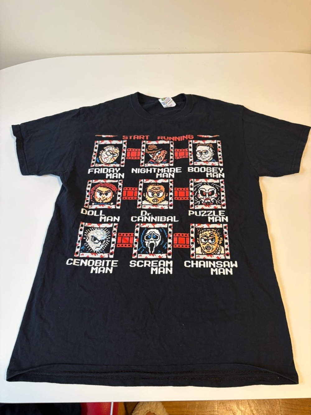Vintage Style Megaman T-Shirt - Pixel Monsters